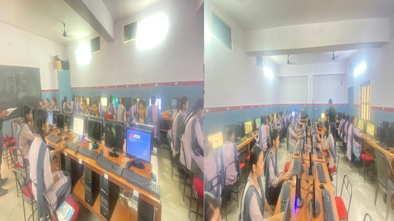 tudents at Bhagwat Vidyapeeth 10+2 School, Chapra